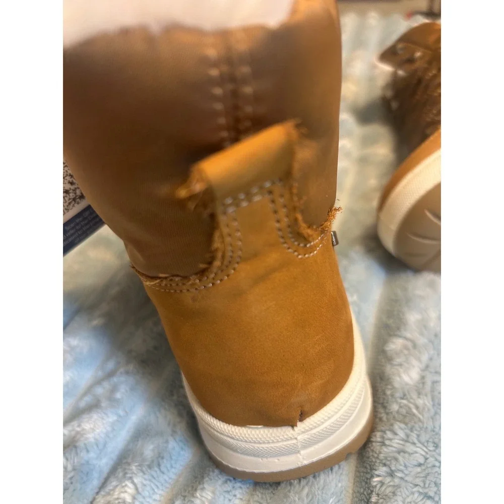 IMAC Tex Winter Boots Women Size 37 Brown NWT Waterproof‎ Faux Fur Lined